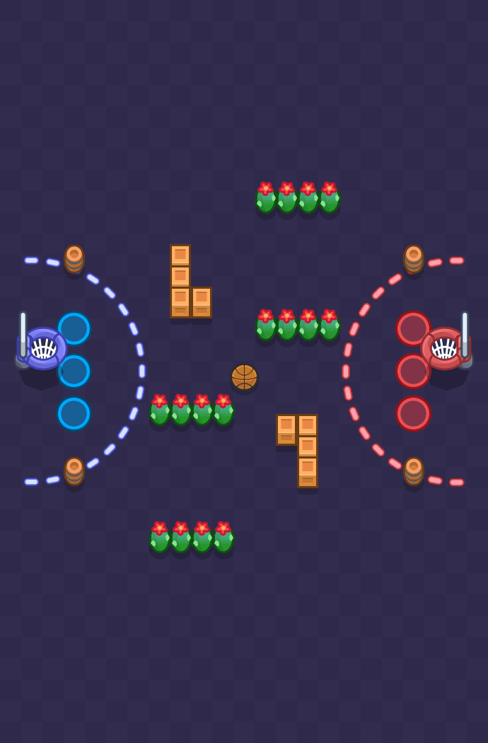Alley Oop Brawl Stars map