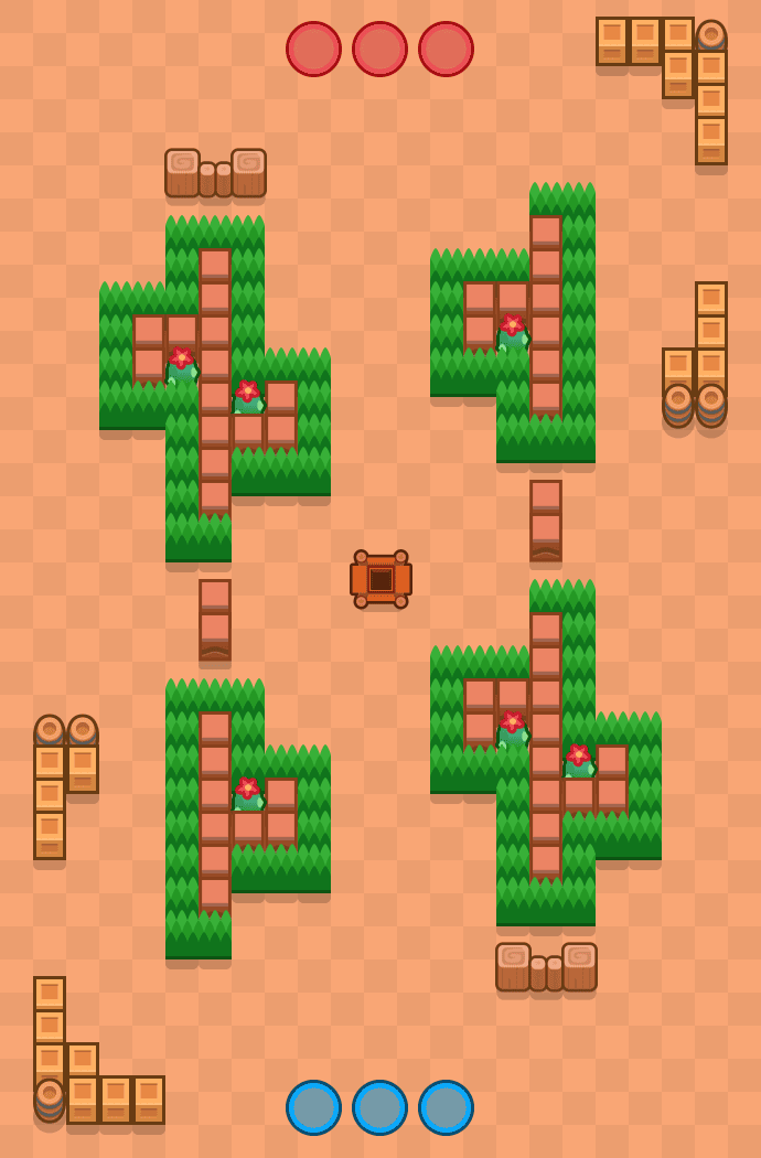 Ancestral Roots Brawl Stars map