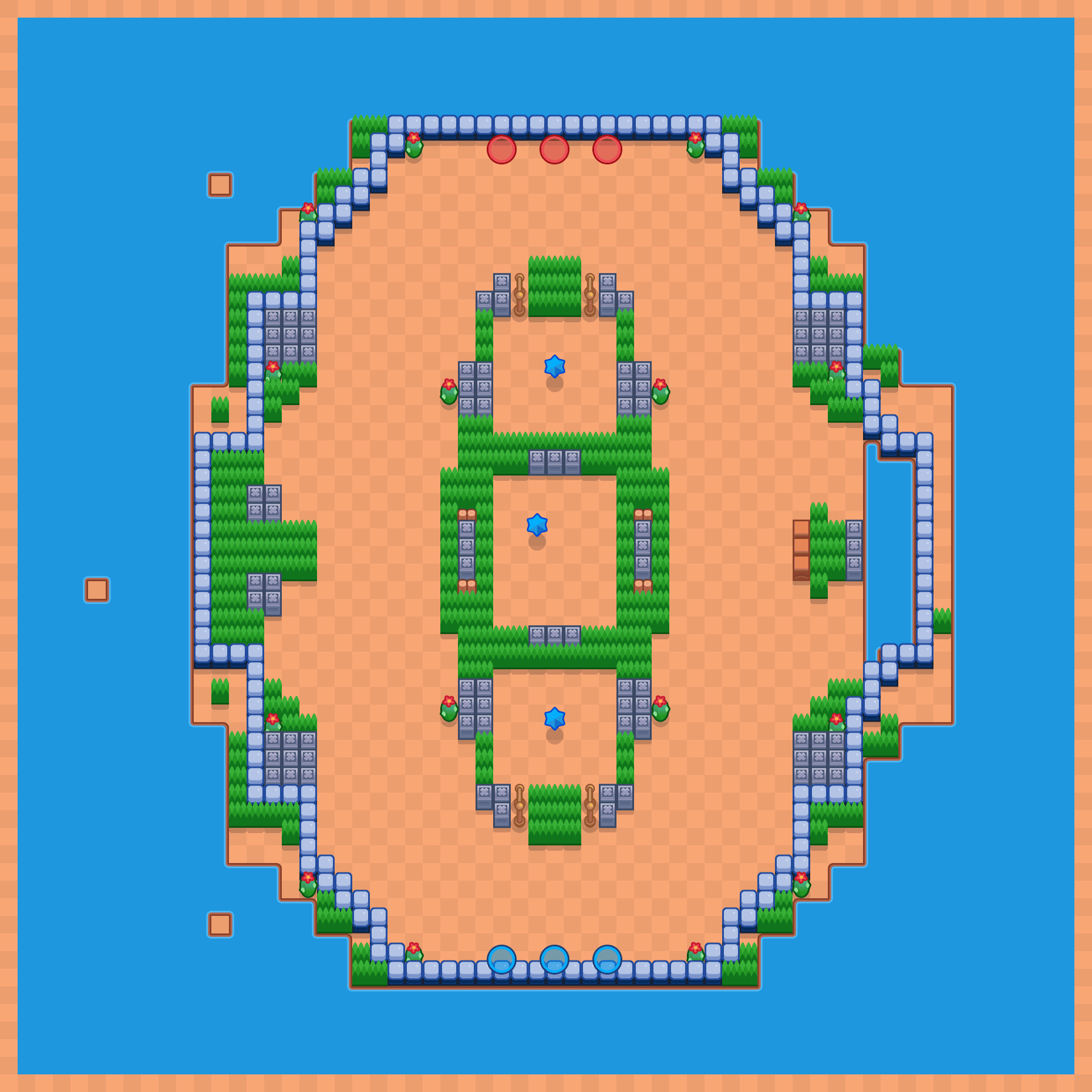 Zafer Arenası Brawl Stars map