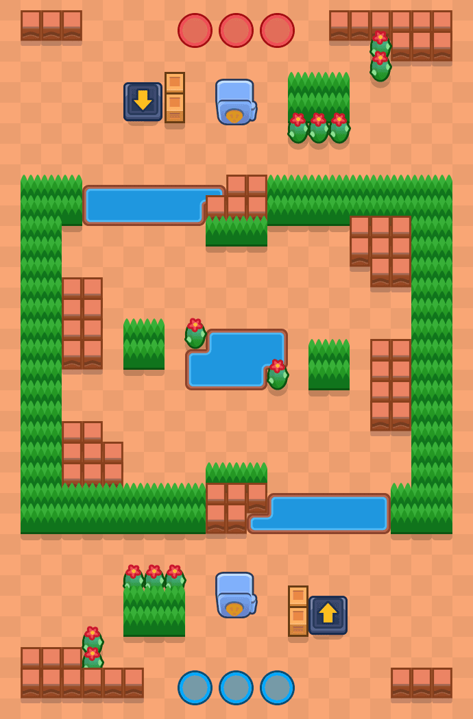 Jałowość Brawl Stars map