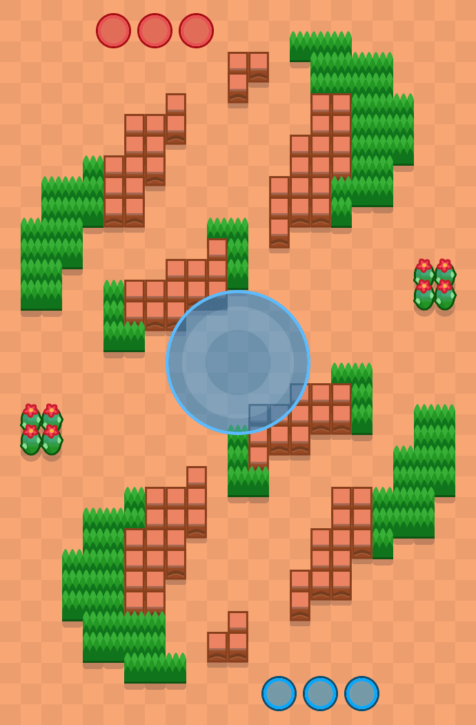 Back Shuffle Brawl Stars map