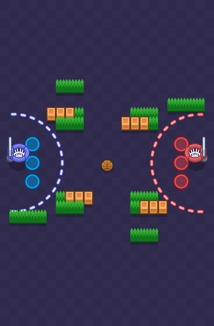 Ball Hog Brawl Stars map
