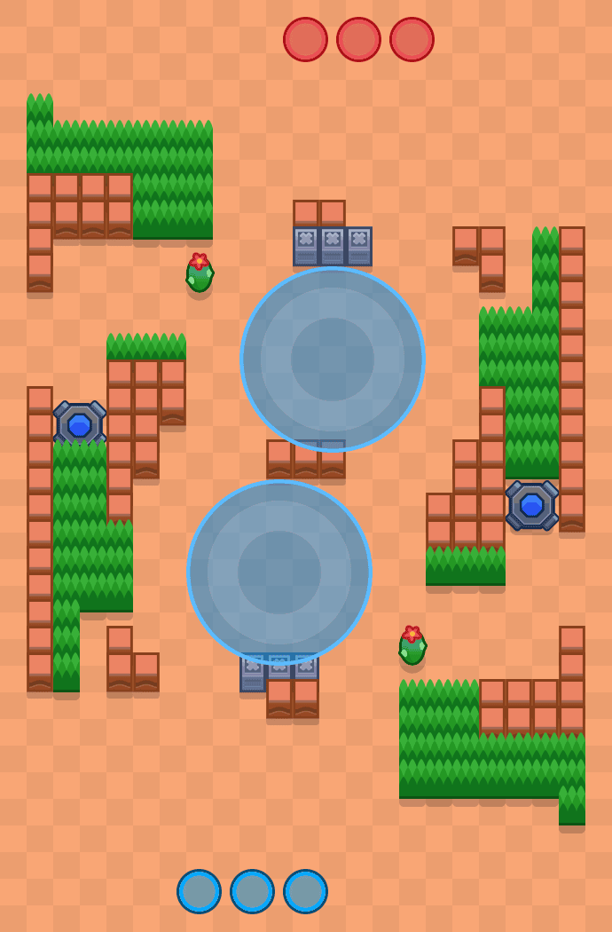 Mücevher Bezeli Brawl Stars map