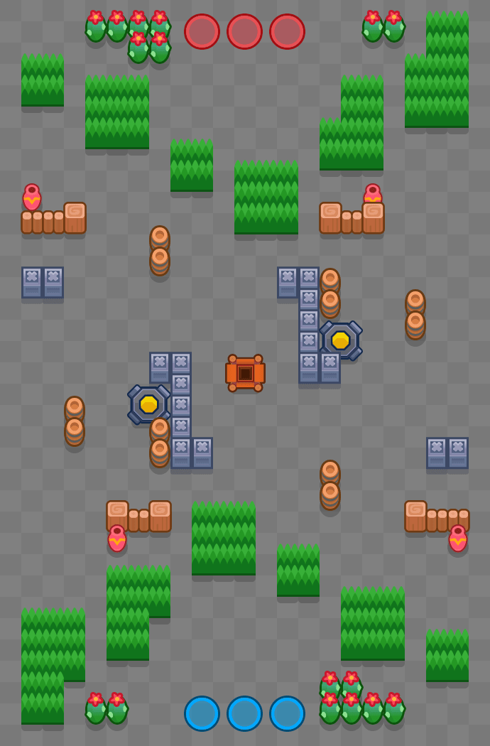 Dua Terbawah Brawl Stars map
