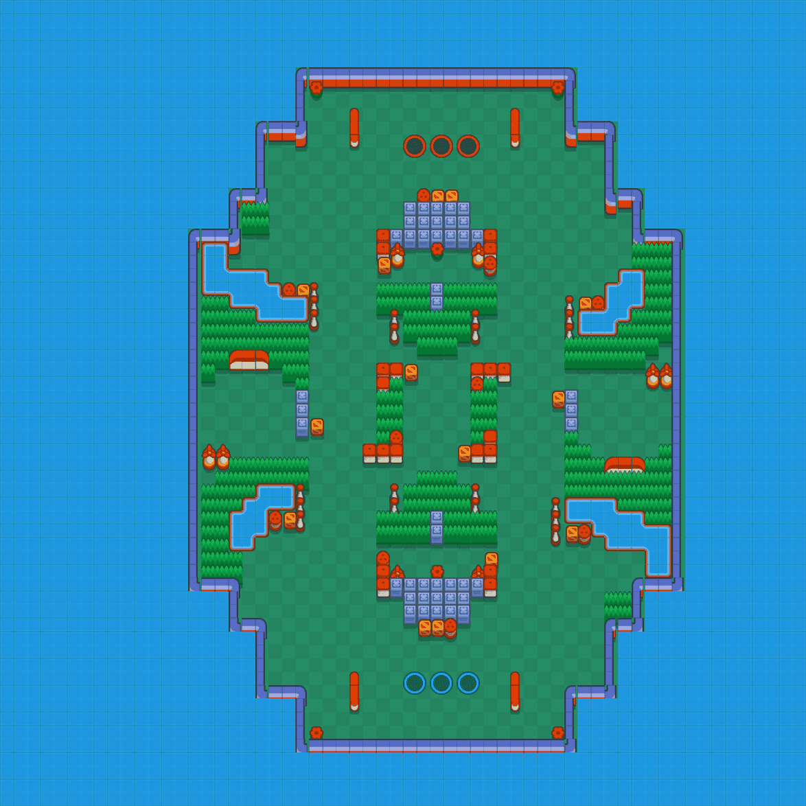 Brawler's Rift Brawl Stars map