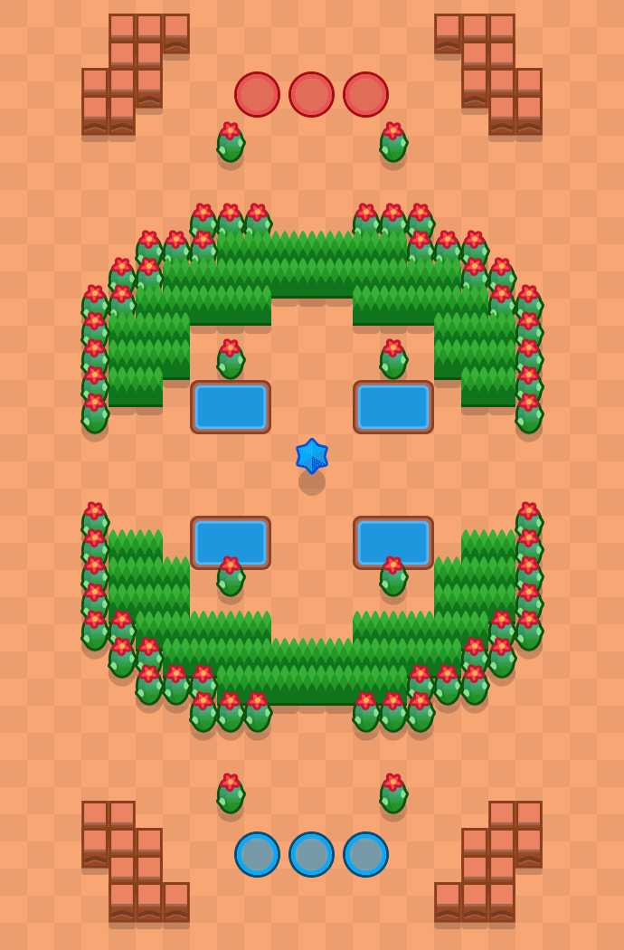Bull Pen Brawl Stars map