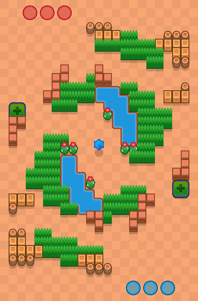 Call of the Water Brawl Stars map
