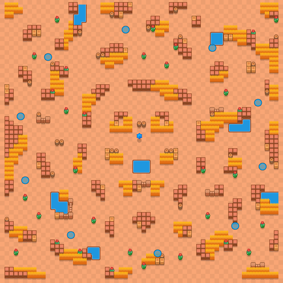 O mały włos Brawl Stars map