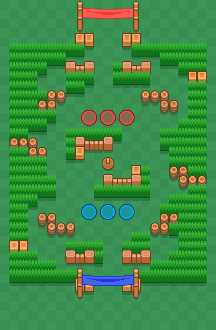 Coarse Course Brawl Stars map