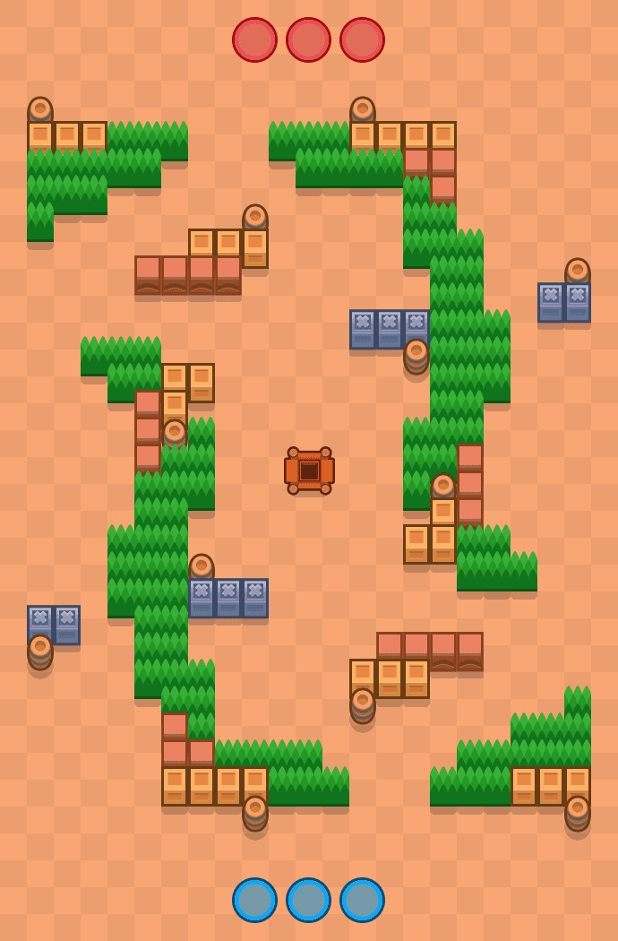 Korkociąg Brawl Stars map