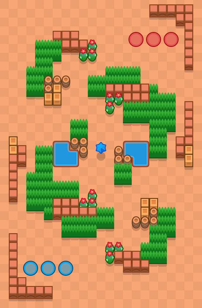 Krabie szczypce Brawl Stars map