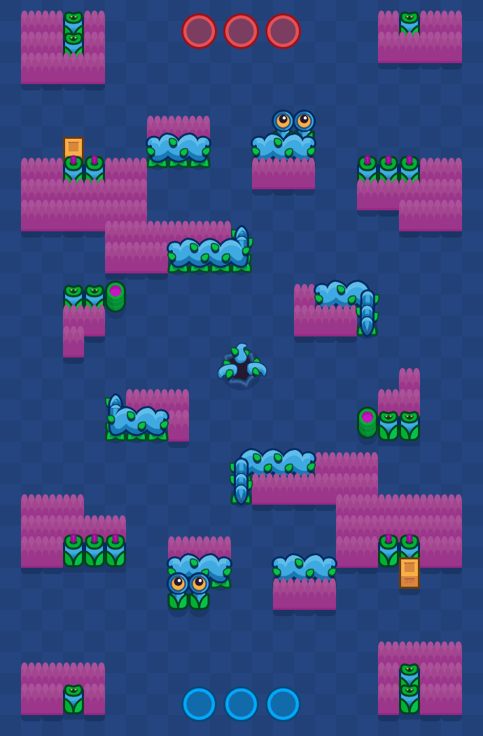 Mantar Tuzağı Brawl Stars map