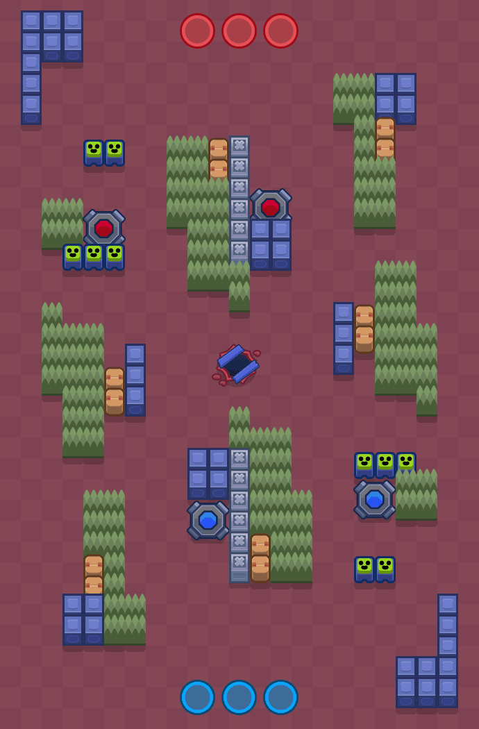 Extreme Nonchalance Brawl Stars map