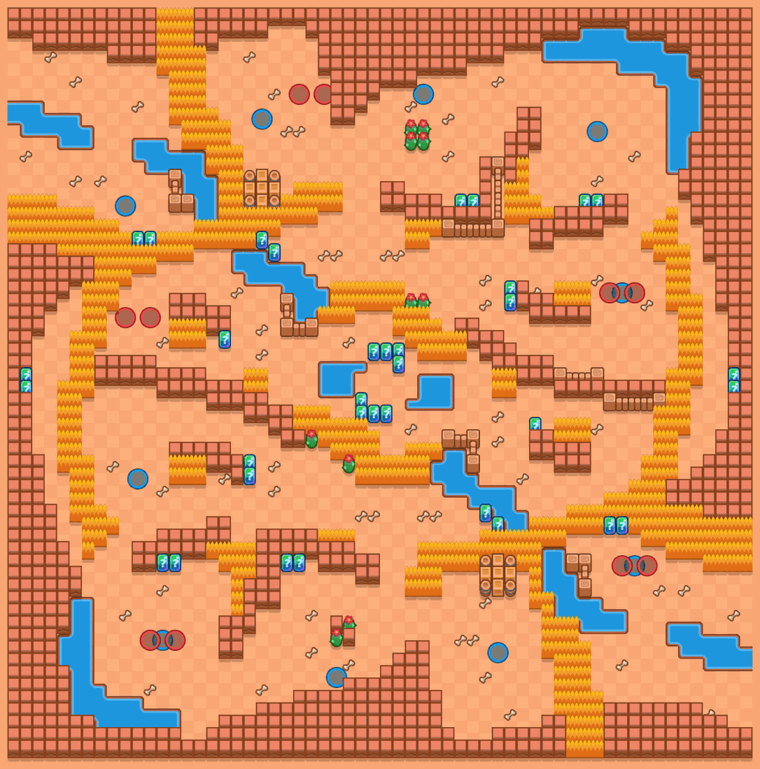 Eye of the Storm Brawl Stars map