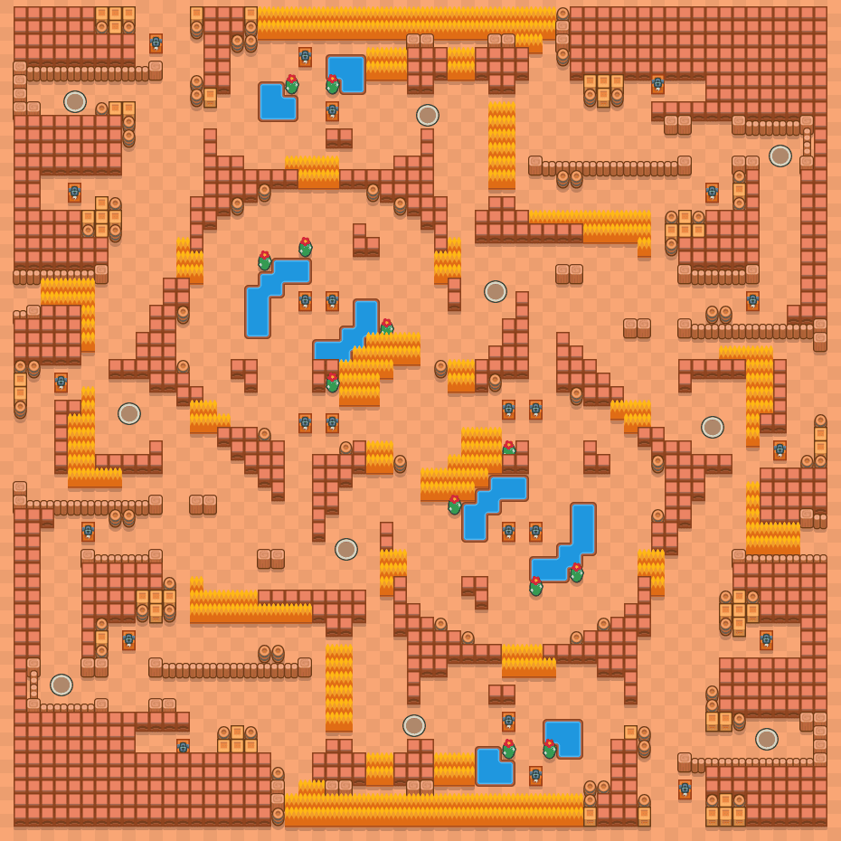 55 Brawl Stars map