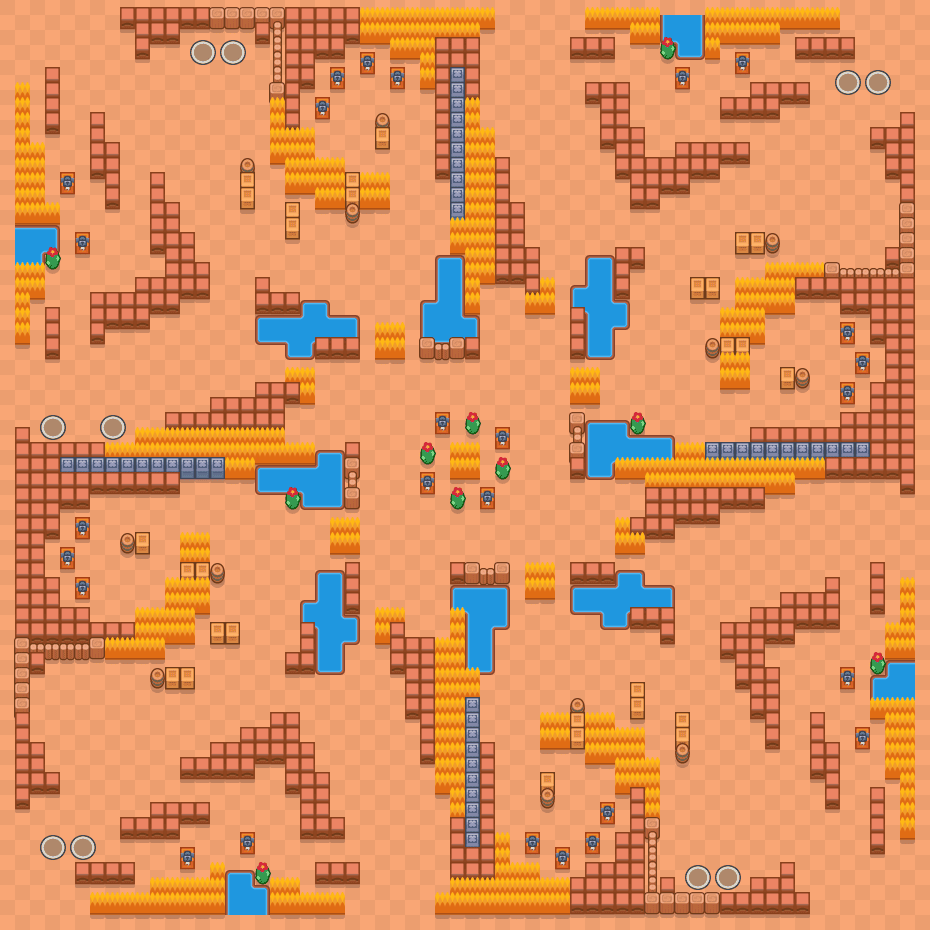 Final Four Brawl Stars map