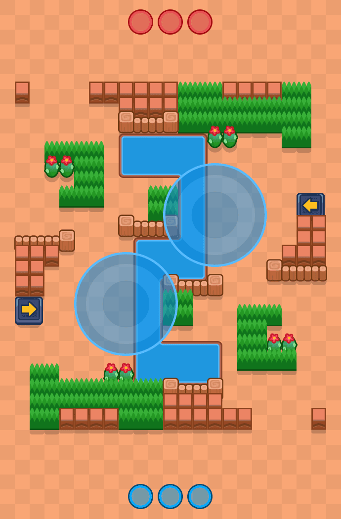 Teren połowów Brawl Stars map