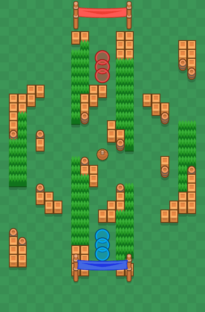 Fletozjazd Brawl Stars map