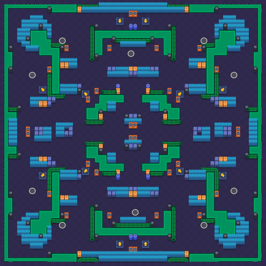 Fantastik Uçuşlar Brawl Stars map