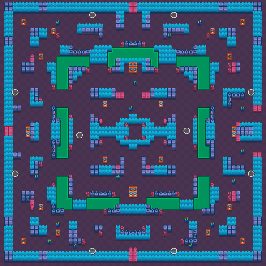 Ghost Point Brawl Stars map