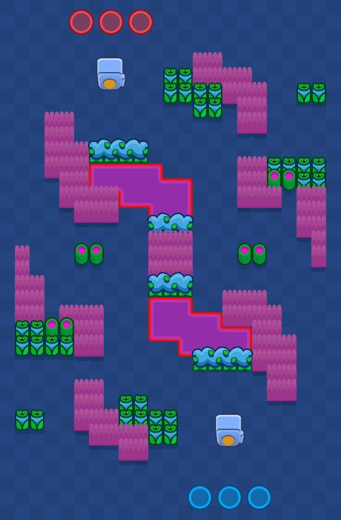 Upiorna laguna Brawl Stars map
