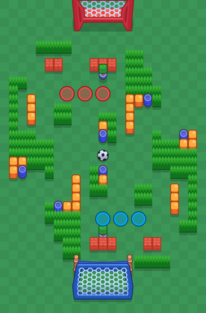 Bramkarze Brawl Stars map