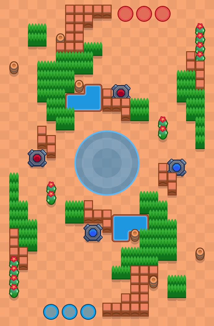 Baia dell'oro Brawl Stars map