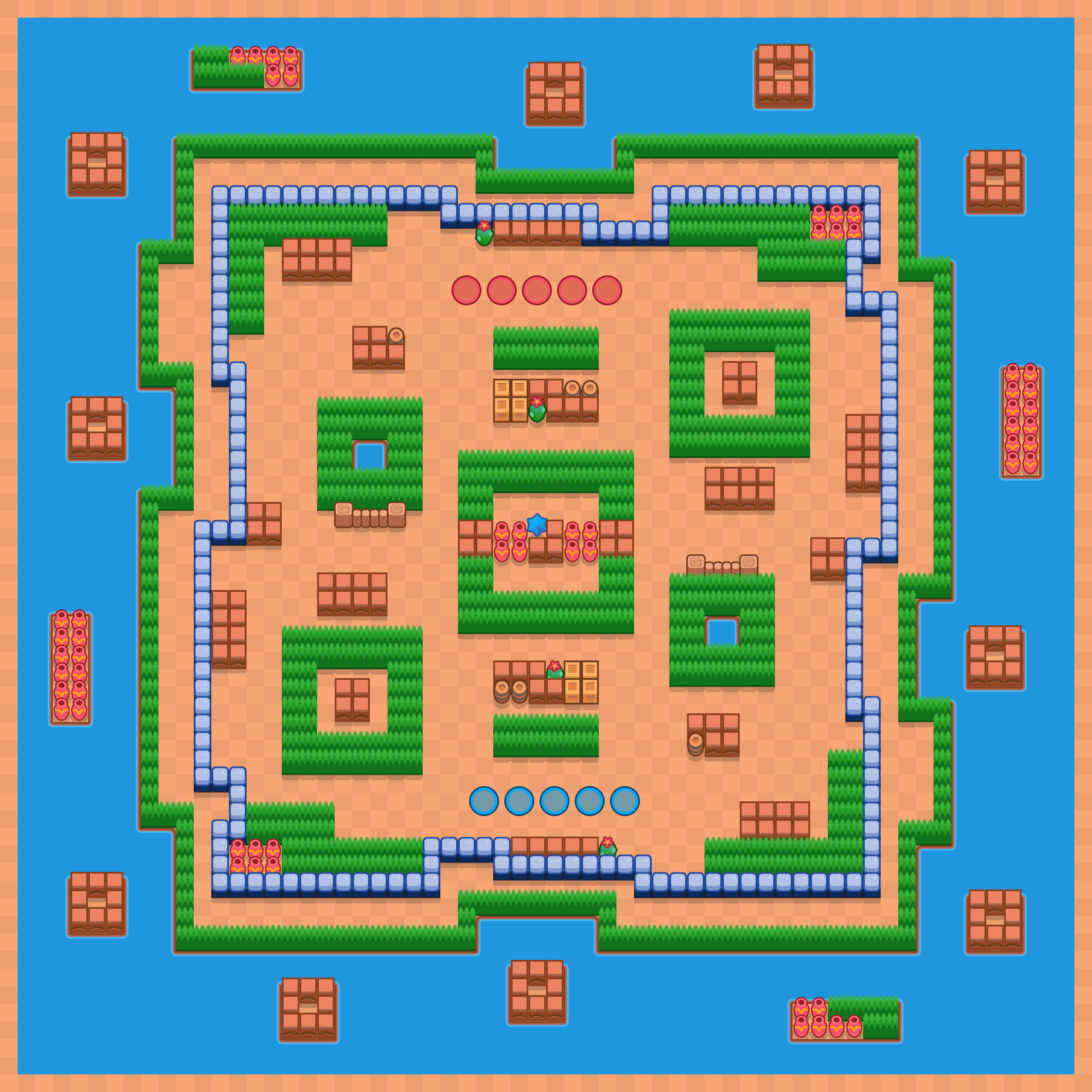 Hä hää Brawl Stars map