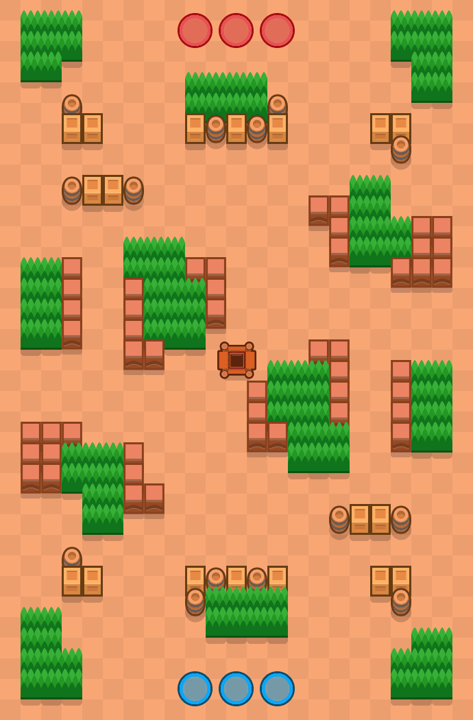 Yılbaşı Soğuğu Brawl Stars map