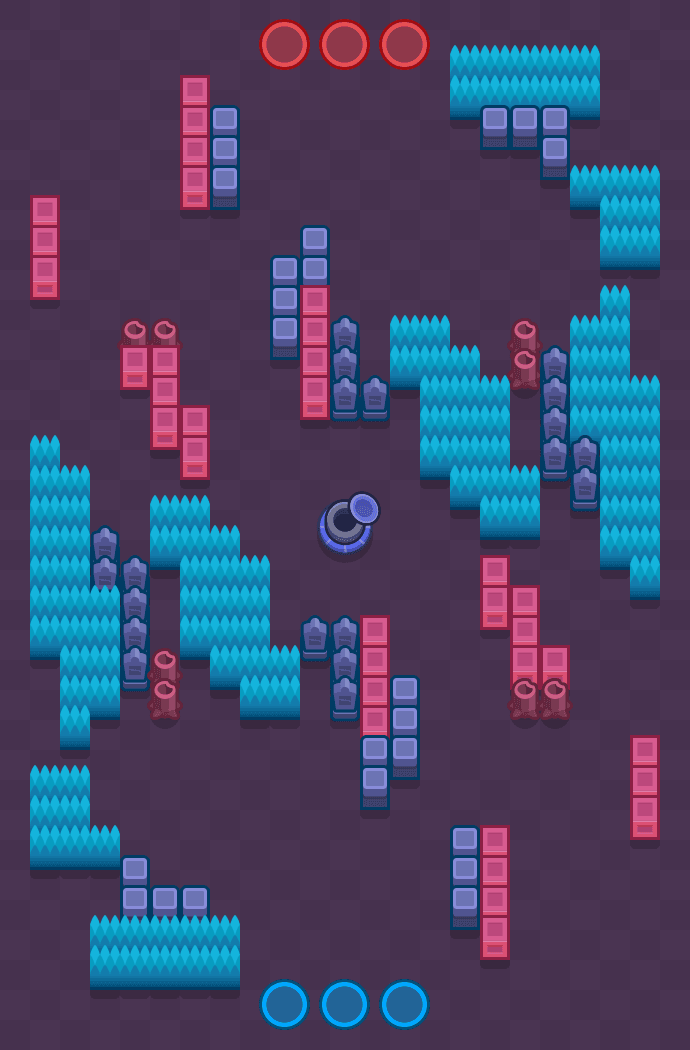 Anna kun tanssin Brawl Stars map