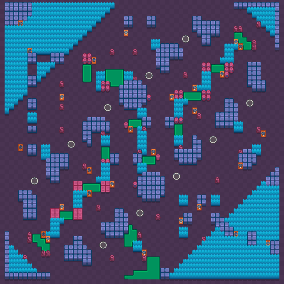 Lilypond Grove Brawl Stars map