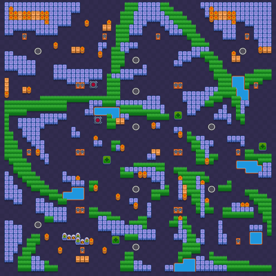 Lotos Brawl Stars map