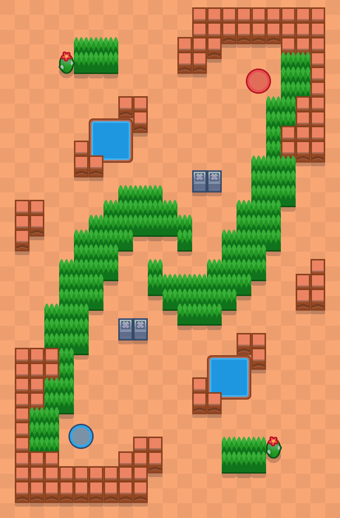 Szpony modliszki Brawl Stars map