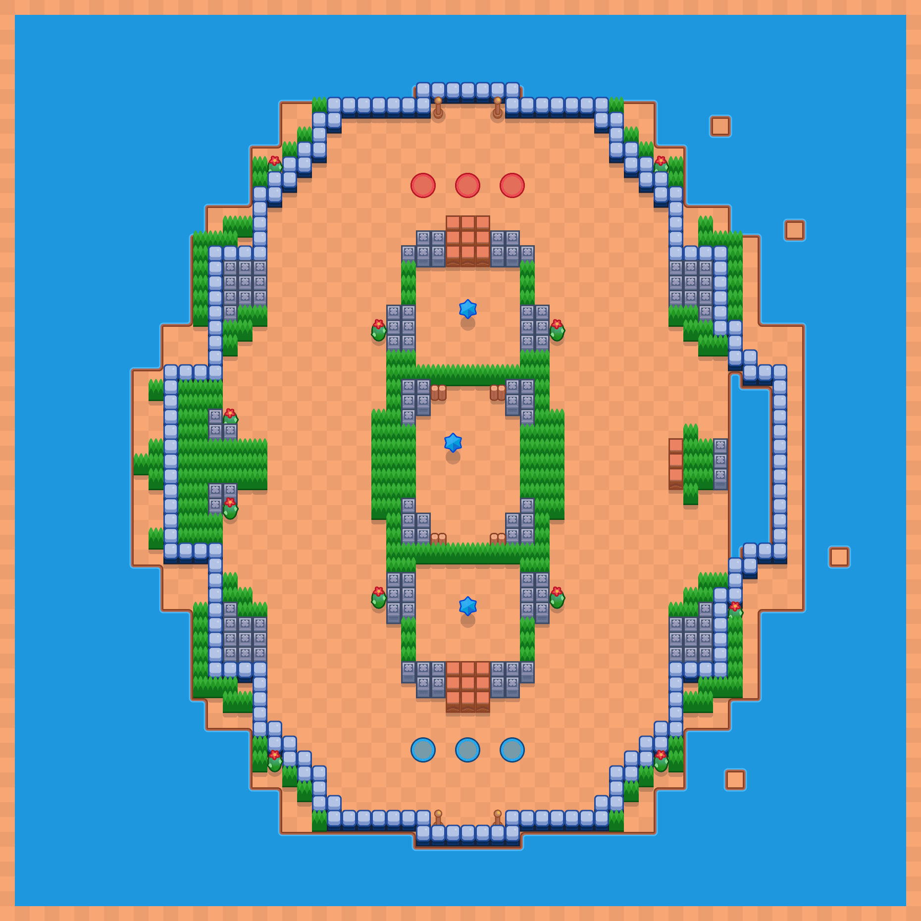 Arena mirażu Brawl Stars map
