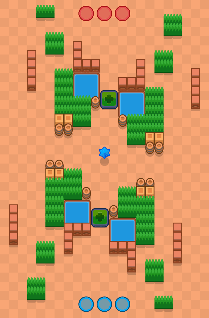 Yosunlu Geçit Brawl Stars map