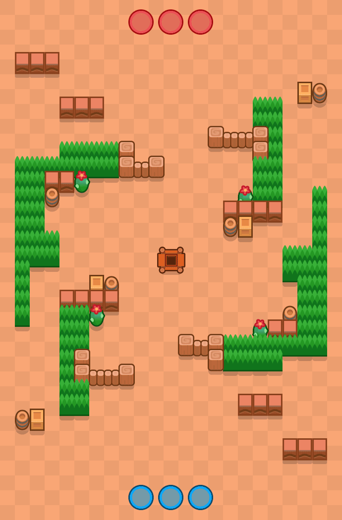 Rolowanie Brawl Stars map