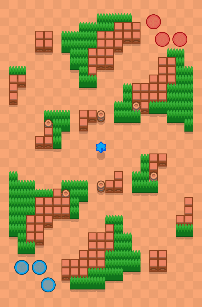 Action d'ouverture Brawl Stars map