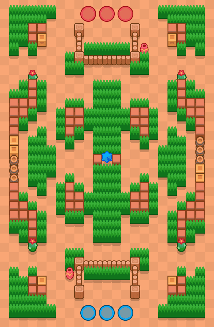 Terk Edilmiş Harabe Brawl Stars map