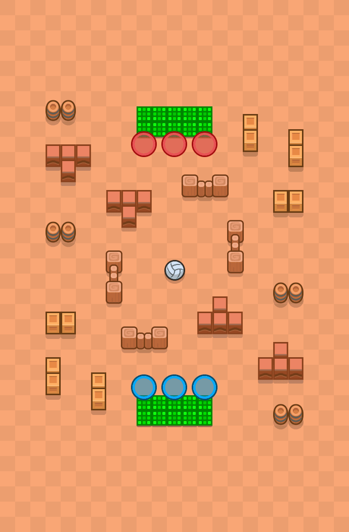 Naleśnik Brawl Stars map