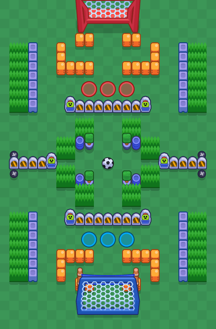 Rzut karny Brawl Stars map