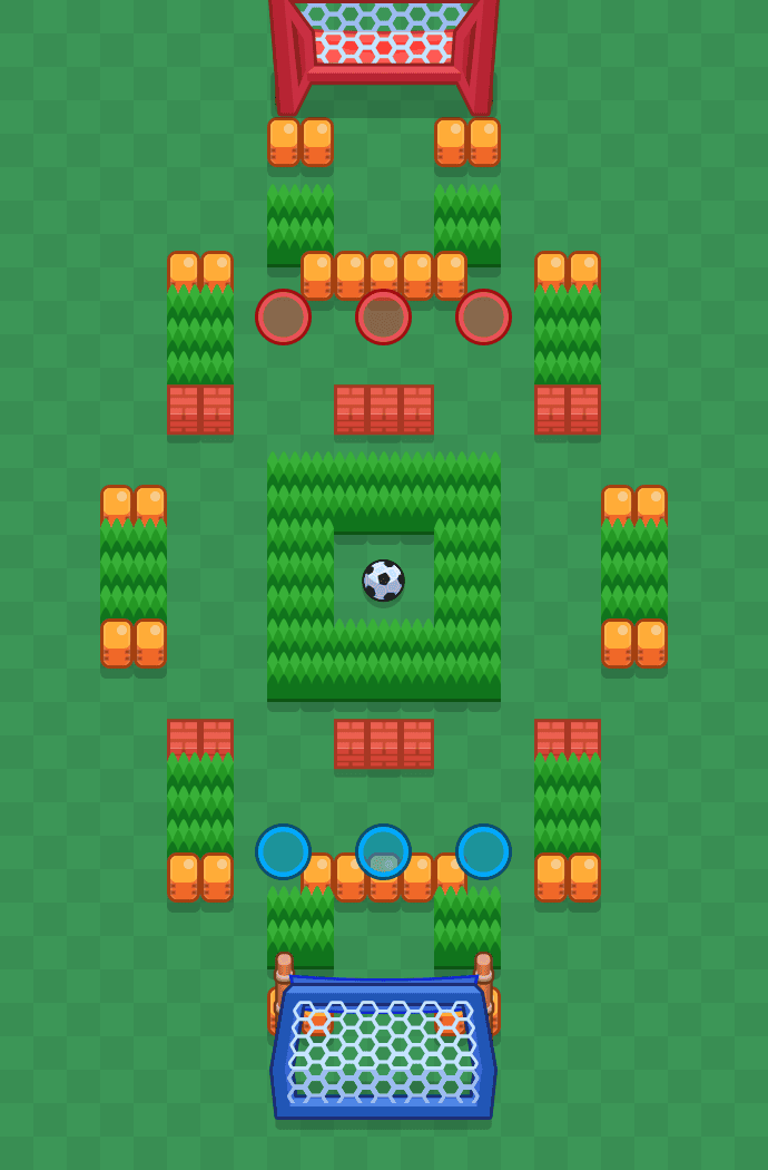 Wykop z powietrza Brawl Stars map