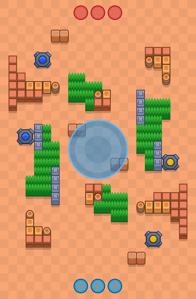 Playmaker Brawl Stars map