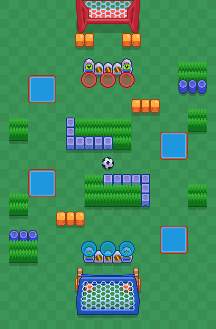 Fiesta fiera Brawl Stars map