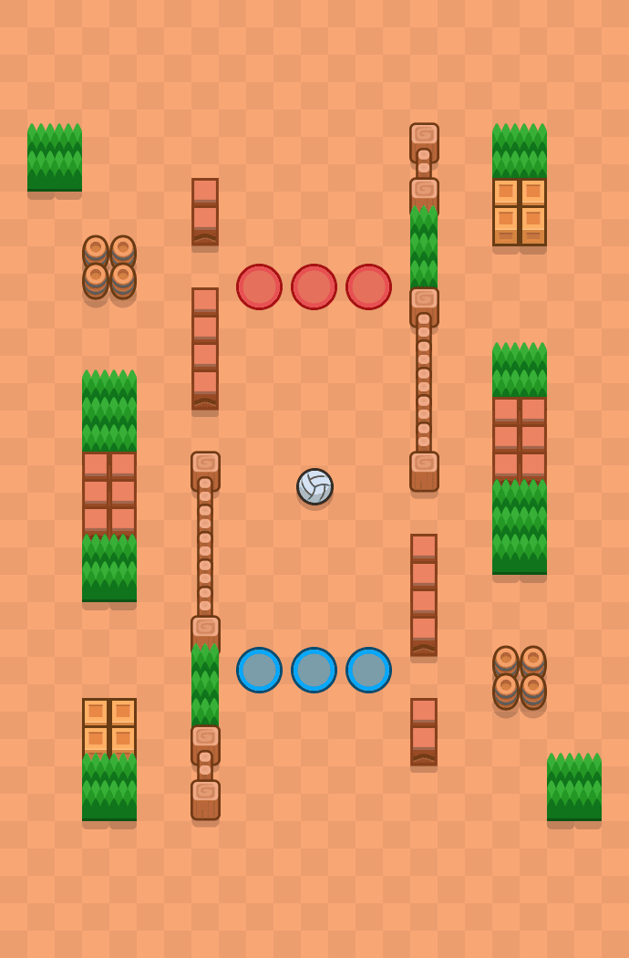 Derin Çapraz Smaç Brawl Stars map