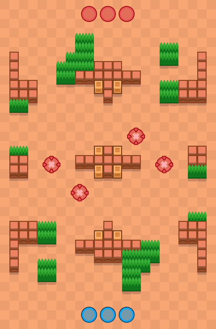 Köşeler Brawl Stars map