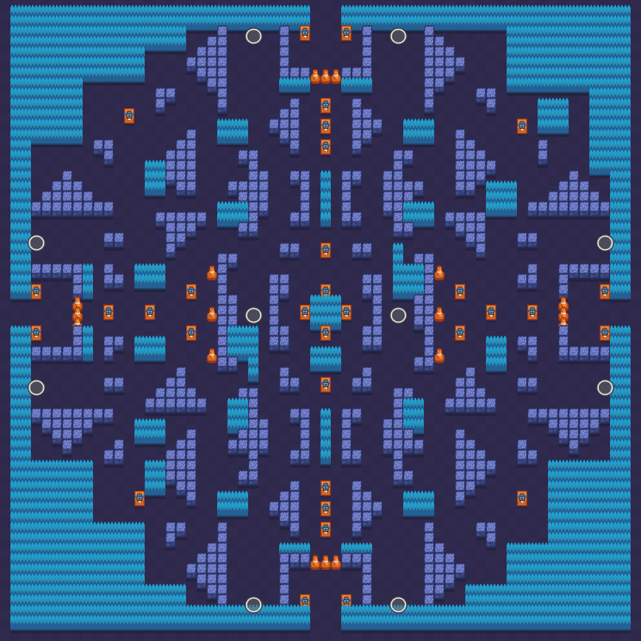 Kaya Savaşı Brawl Stars map