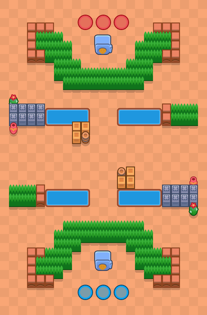 Bezpieczniejsza strefa Brawl Stars map