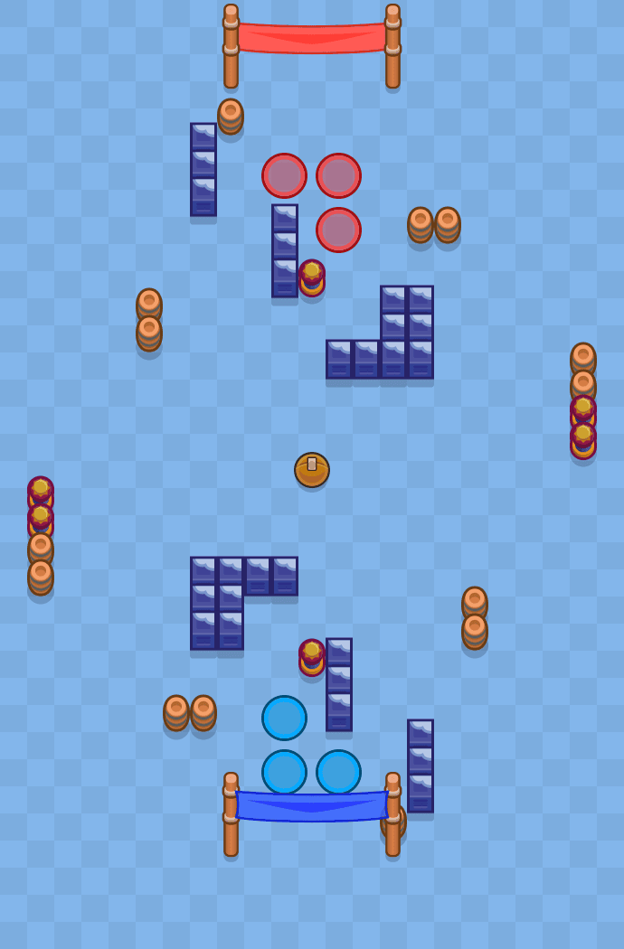 Kaygan Hesaplaşma Brawl Stars map