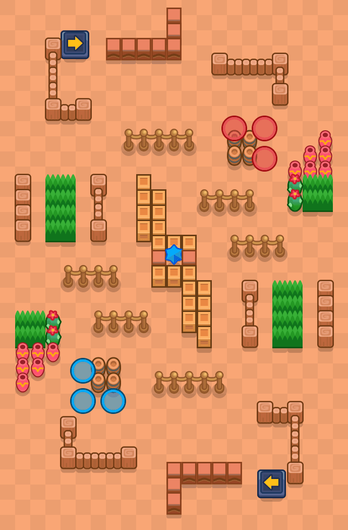 Tweedeling Brawl Stars map