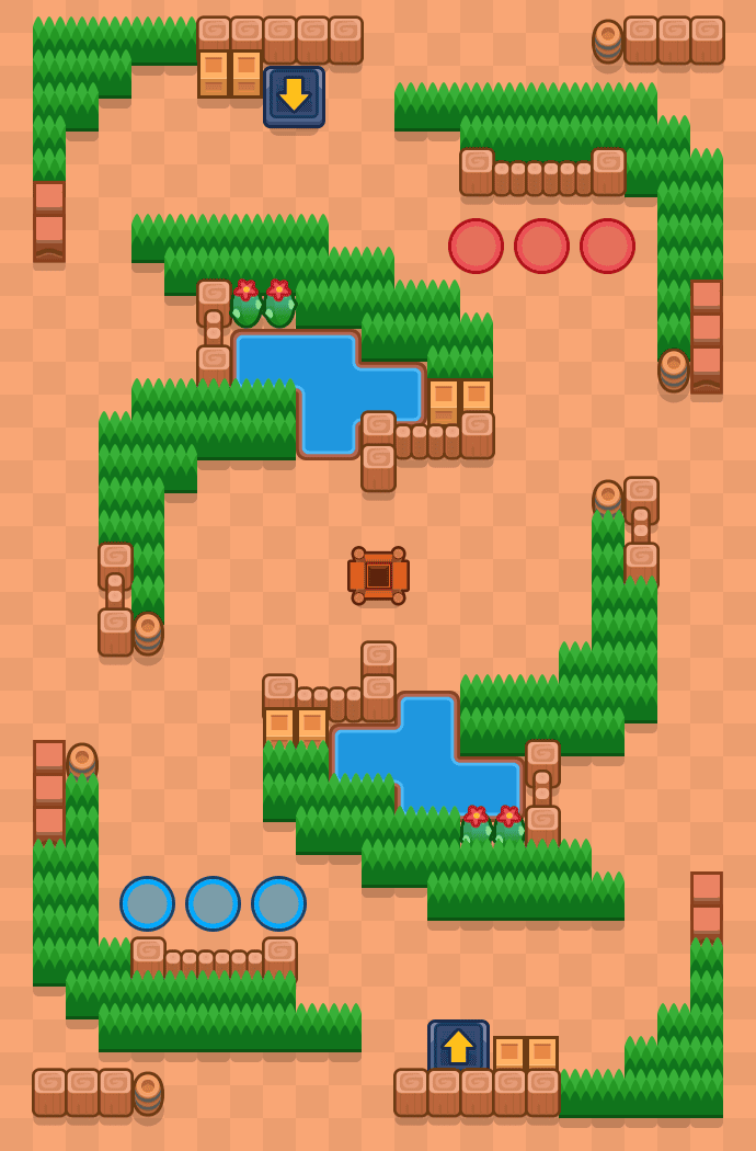 Tempête d'étoiles Brawl Stars map